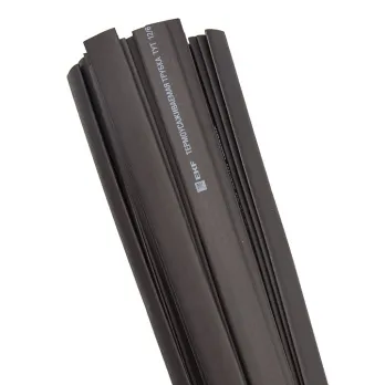 ТУТ нг 50/25 черная в отрезках по 1м EKF