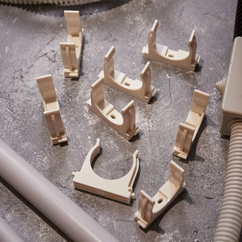 Крепеж-клипса для монтажного пистолета Ø 40 мм, белая (25 шт/уп) REXANT - Фото 4