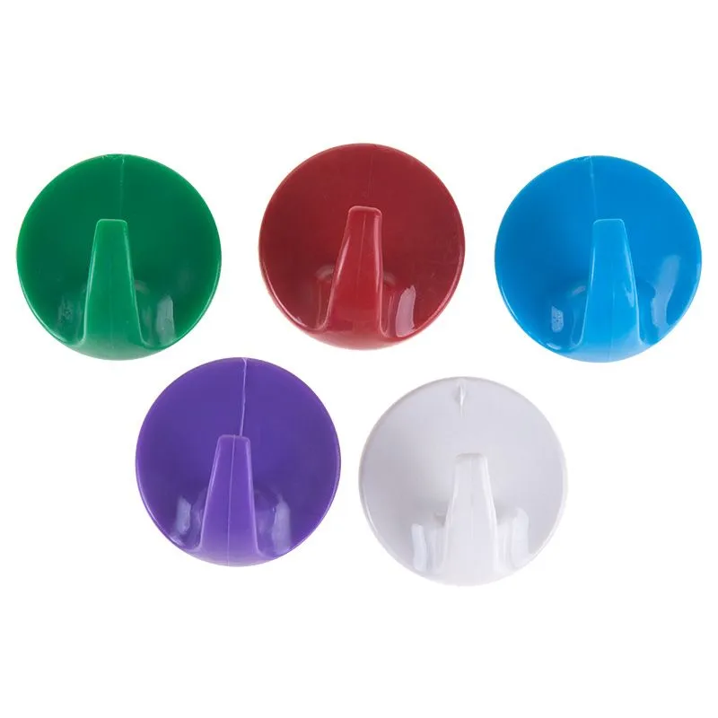 Крючок настенный, круглый, малый, самоклеящийся, 5 шт., PROconnect - Фото 2