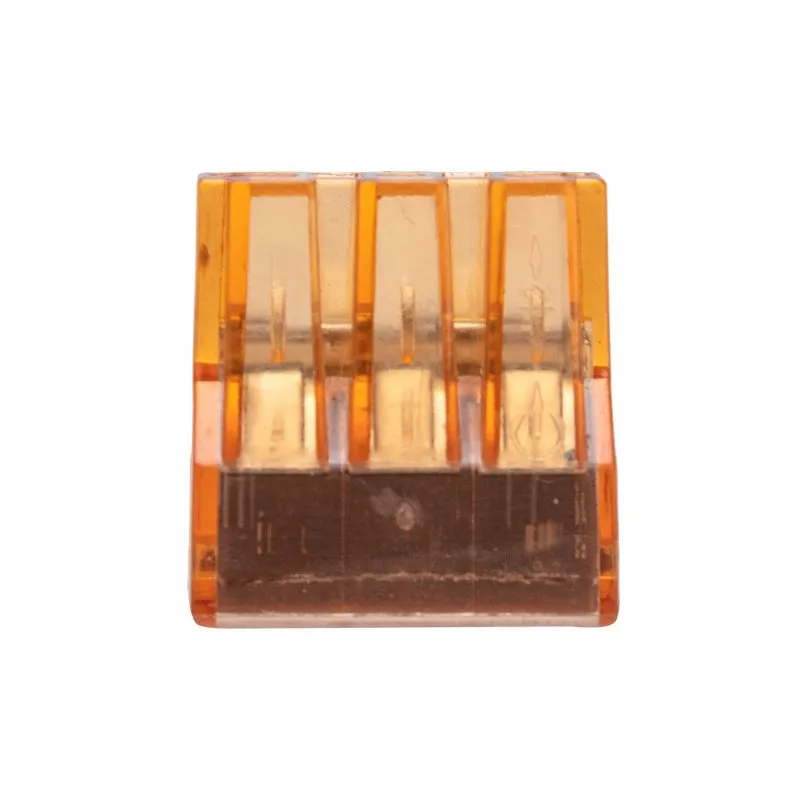 Экспресс-клемма СМК 773-606 с пастой, 6-проводная 0,75-4 мм² (50 шт/уп) REXANT - Фото 3