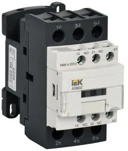 ARMAT Контактор КМИ-А-22512 LC1D 25А 48В/АС3 1NO/1NC IEK AR-ACC-21-025-048-11