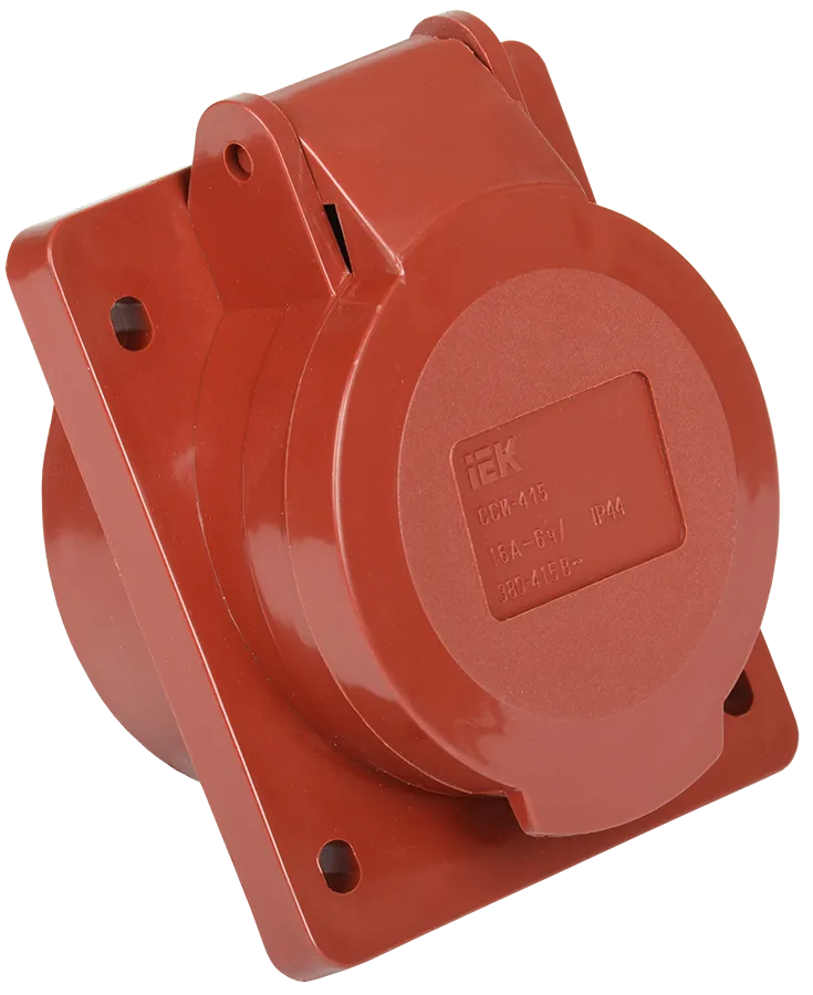 Розетка встраиваемая ССИ-415 3Р+Е+N 16А 380-415В IP44 IEK