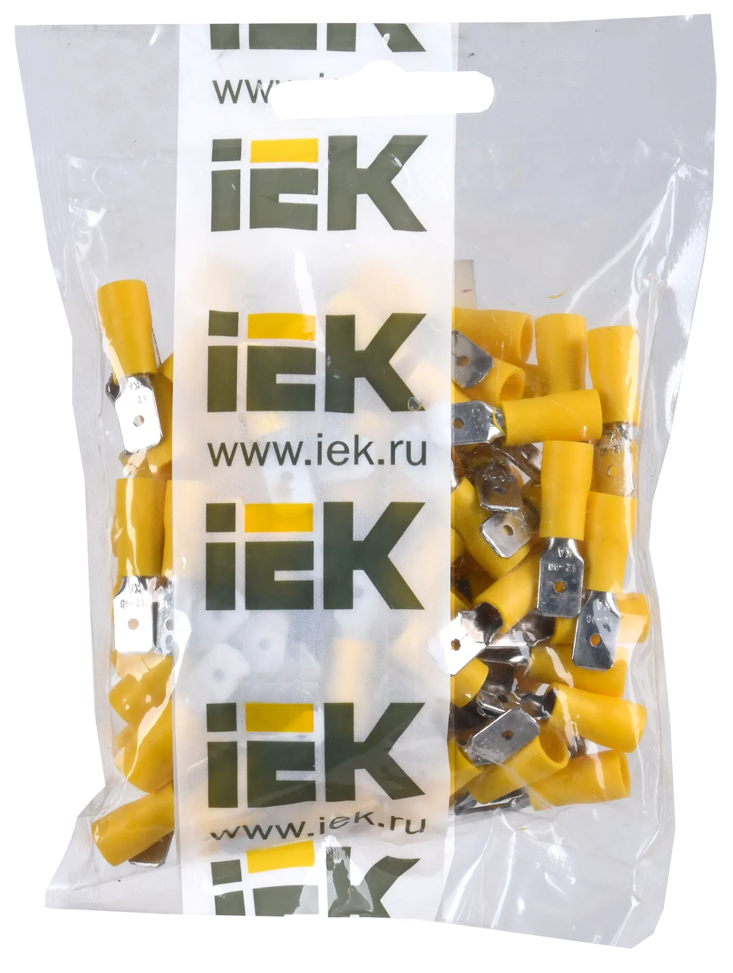 Разъем РпИп 5-6-0,8 плоский (100шт/упак) IEK - Фото 2