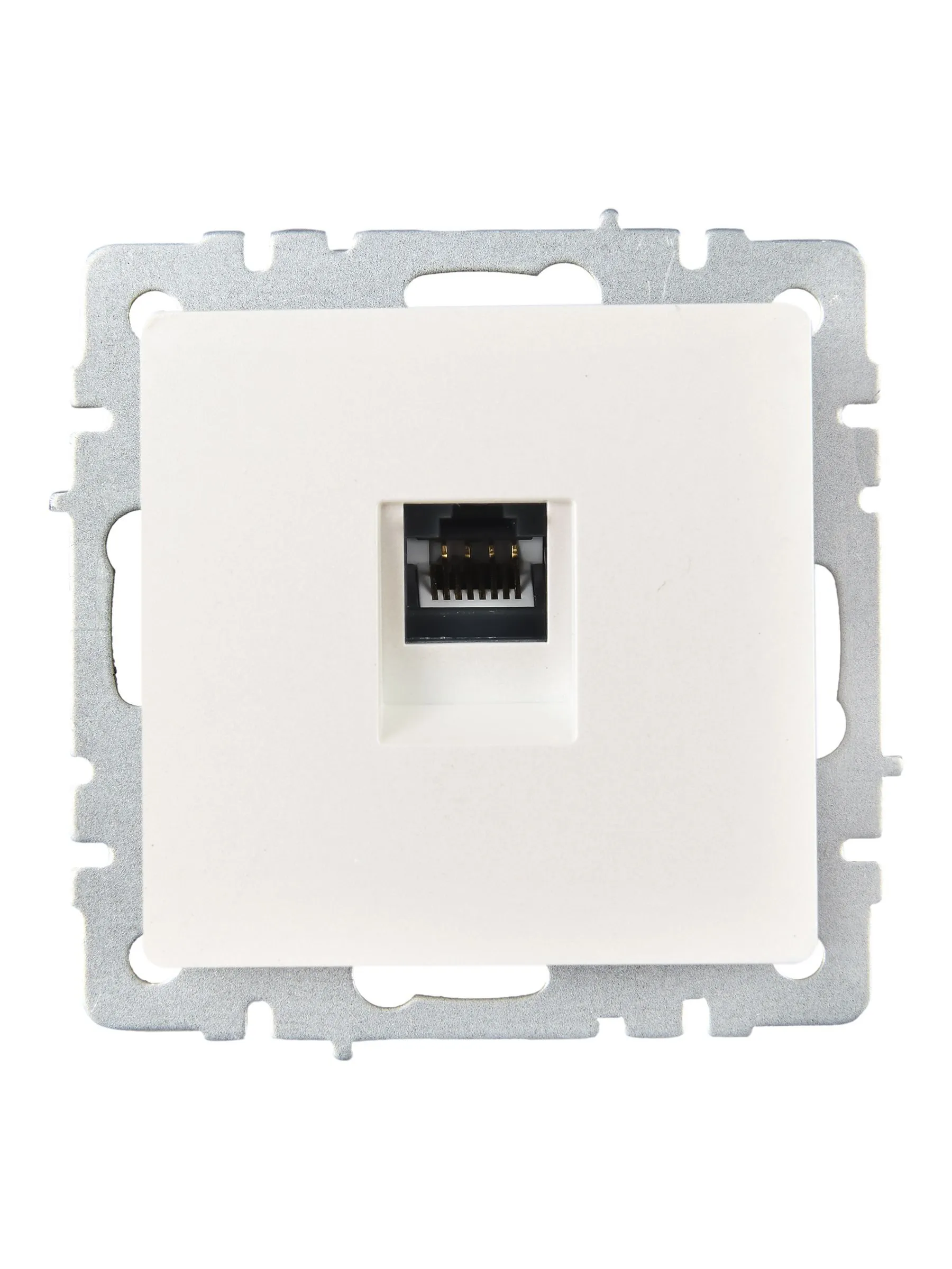 BRITE Розетка компьютерная RJ45 кат.6 РК11-БрЖ жемчуг IEK - Фото 4