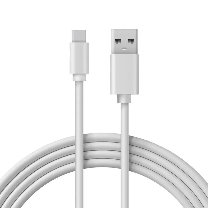 Кабель USB-A – Type-C, 3A, 2м, ПВХ, белый REXANT 18-1882