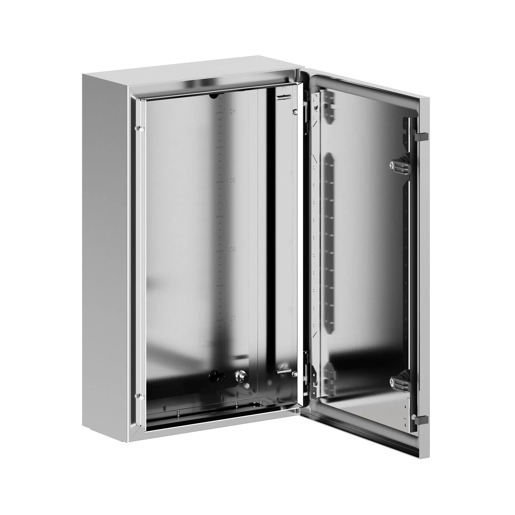 Корпус навесной STH с М/П из нержавеющей стали AISI316 500х300х150мм с фланцем DKC R5STH0531F-316 - Фото 2