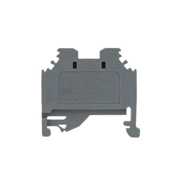 Колодка клеммная пружинная JXB-S-2.5 24А серая EKF - Фото 2