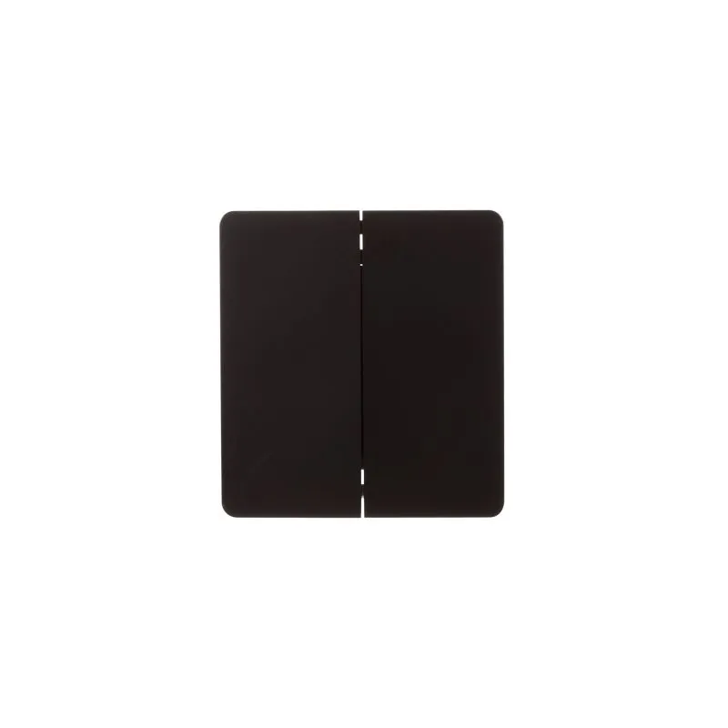 Выключатель ROUND 2 кл 10А с/у оникс KRANZ KR-78-0706-3