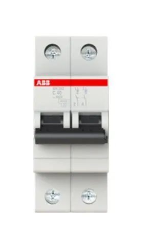 Автоматический выключатель SH202-C40, 2P, 40А, хар-ка C, 6kA 2CDS212001R0404