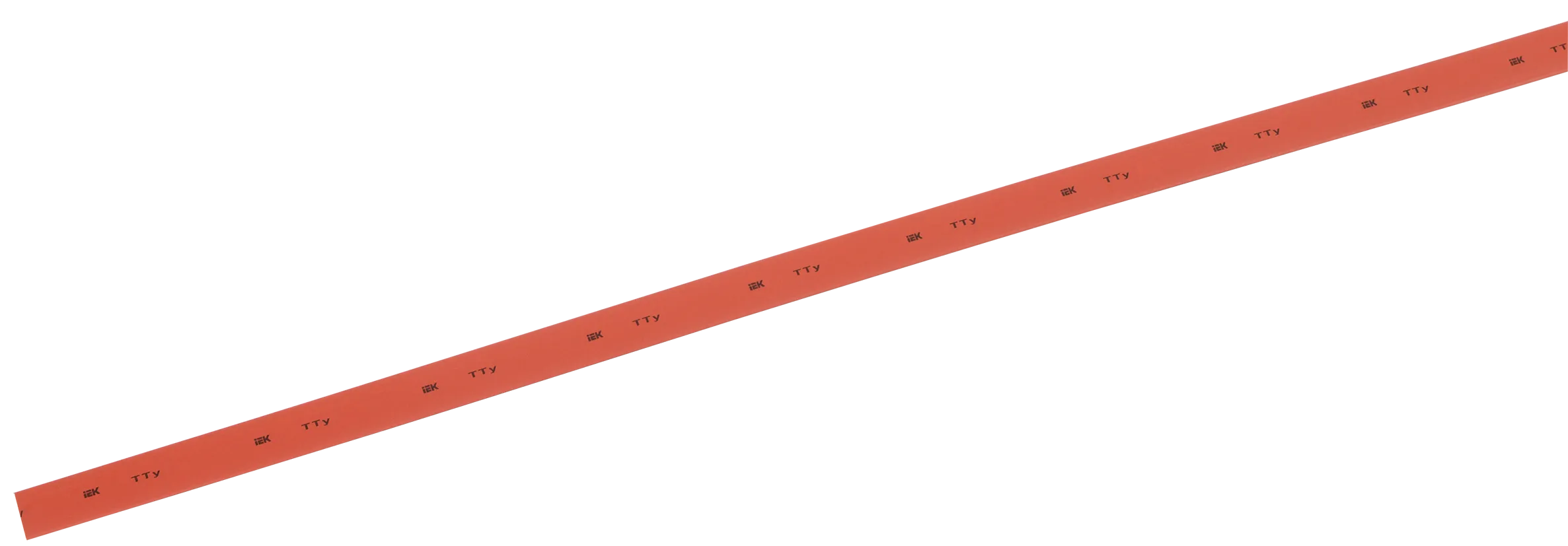 Трубка термоусадочная ТТУ нг-LS 2/1 красная (1м) IEK UDRS-D2-1-K04