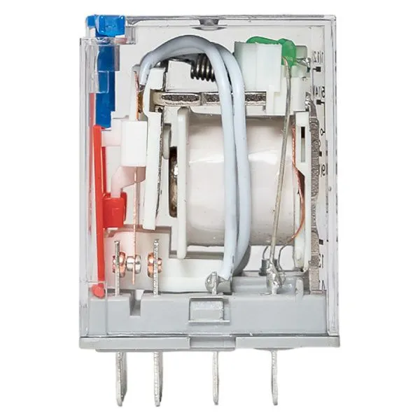 Реле промежуточное с кнопкой и мех. Индикацией RPAt 22/4 5A 220В DC EKF - Фото 3