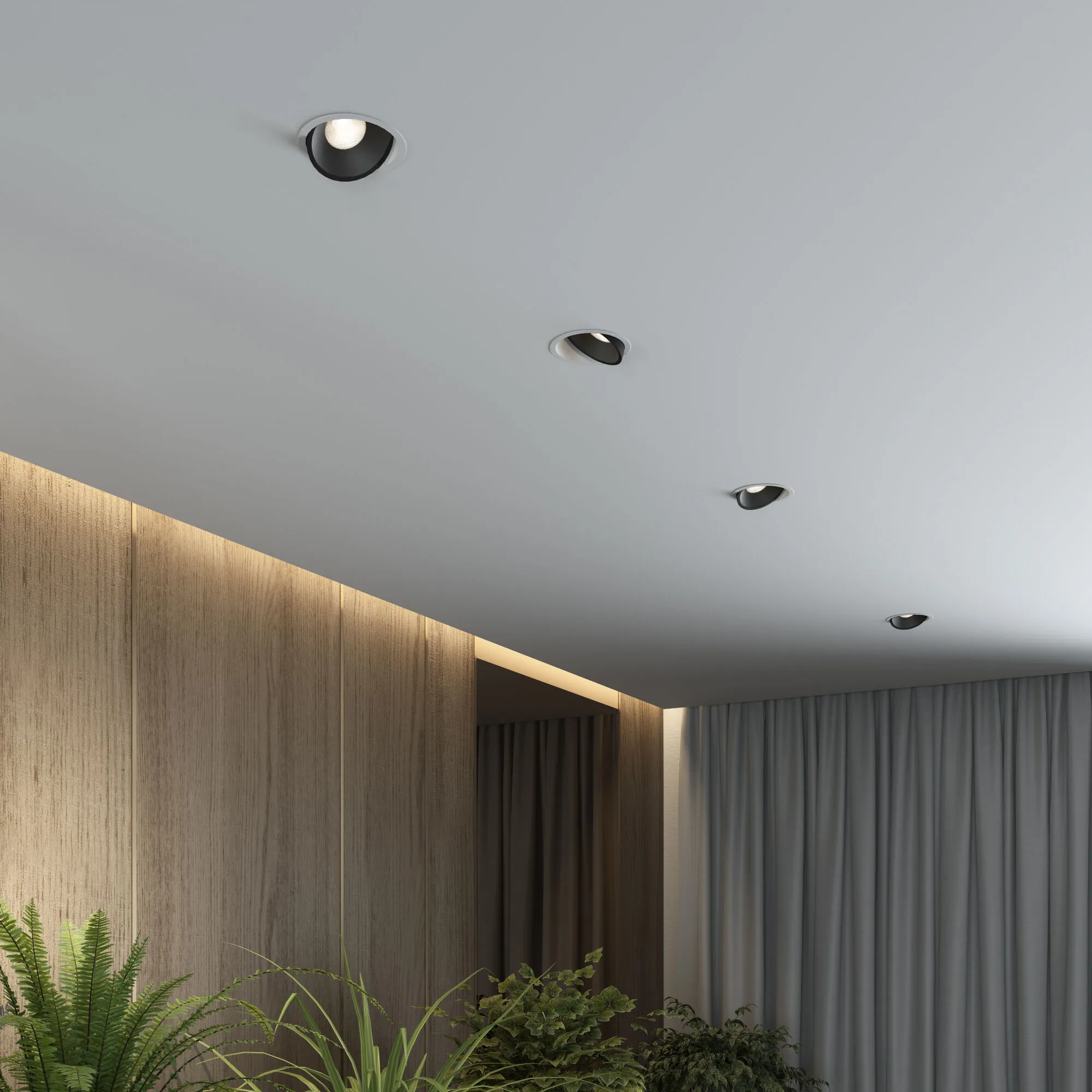 Встраиваемый светодиодный светильник 6W 4200K белый/чёрный 25083/LED Elektrostandard - Фото 3