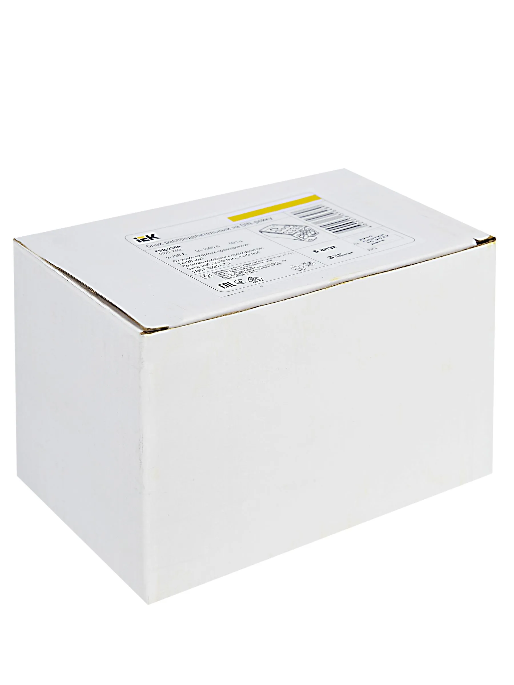 Блок распределительный РБД-250А на DIN-рейку IEK - Фото 7