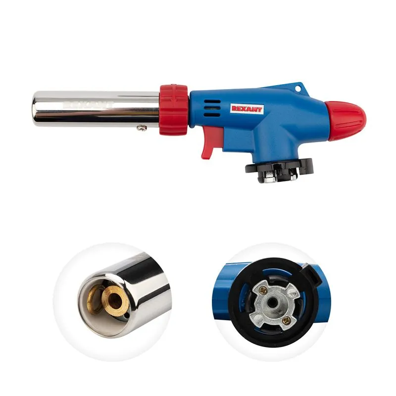 Газовая горелка-насадка GT-31 360° с пьезоподжигом REXANT - Фото 2