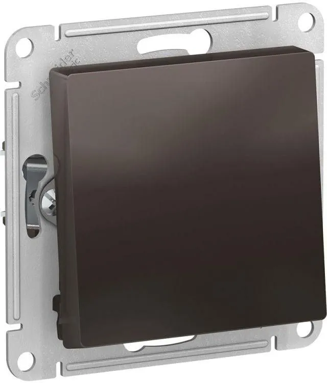 Переключатель проходной 1-кл. СП AtlasDesign 10А IP20 (сх. 6) 10AX механизм мокко SE ATN000661