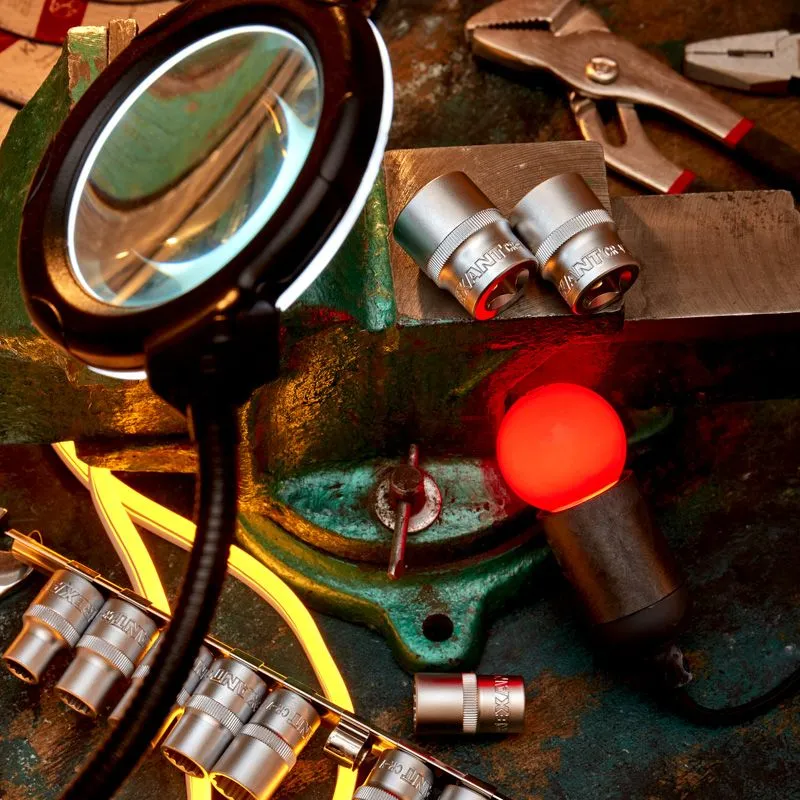 Набор торцевых головок 1/2, двенадцатигранные, CrV, 10 шт., 10-24мм REXANT - Фото 4