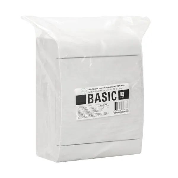 ЩРН-П-6 (пром. упаковка) белая дверца IP41 Basic - Фото 11