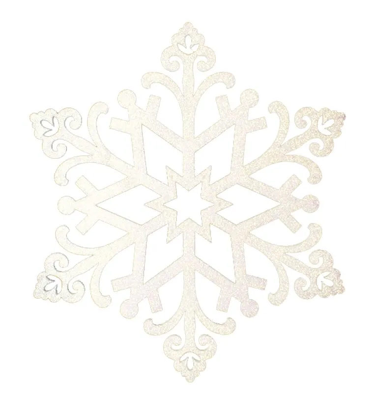 Елочная фигура Снежинка Снегурочка, 81 см, цвет шампань