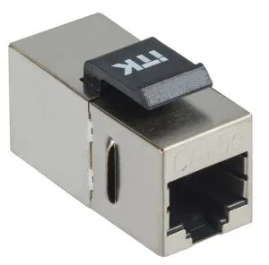 ITK Проходной адаптер кат.5E FTP RJ45-RJ45 Keystone Jack CS7-1C5EF