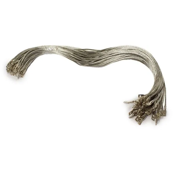 Проводник заземляющий  П-700 S=6 мм (с двумя након.) ЗЭТАРУС