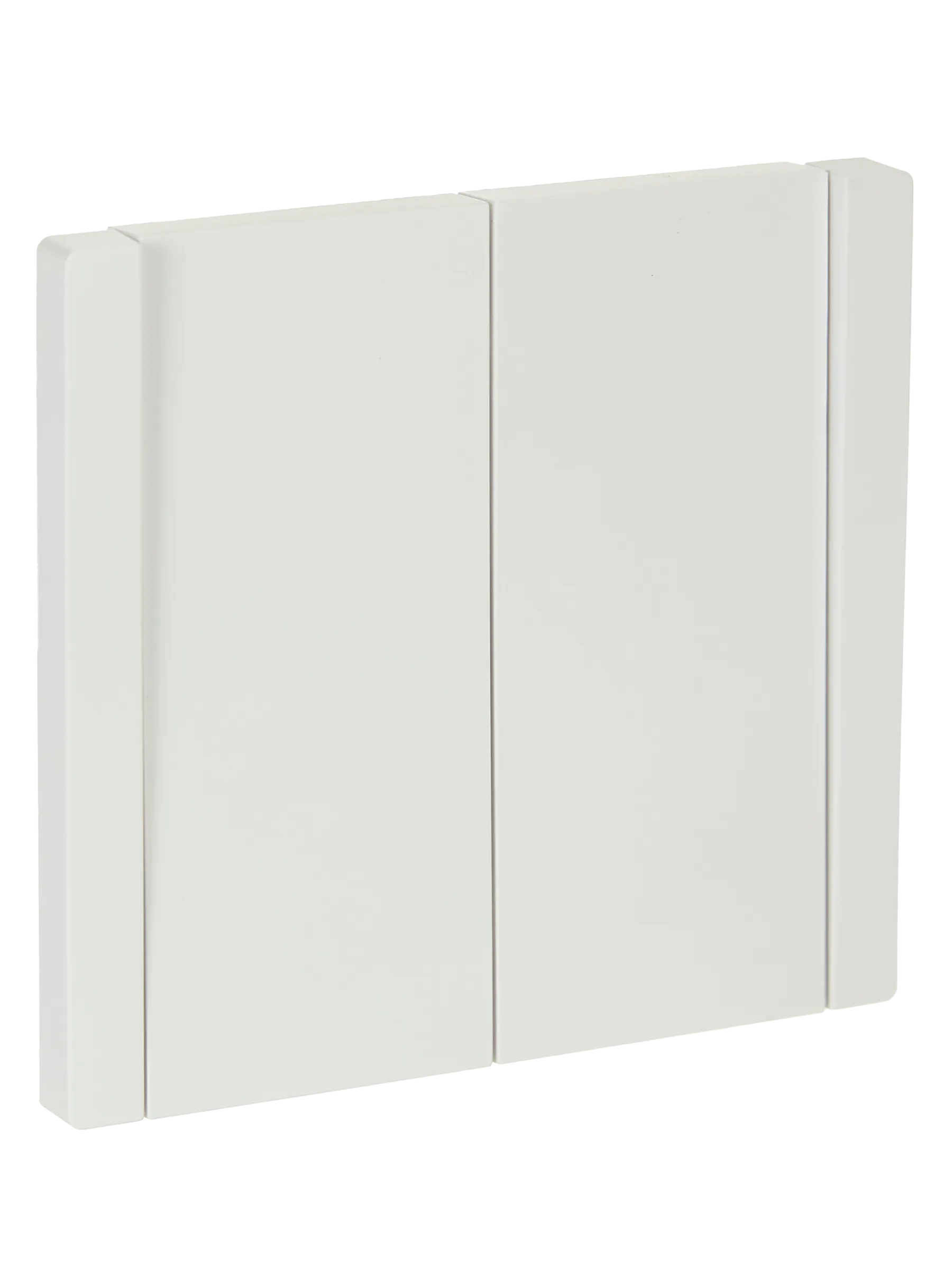 FORTE&PIANO Выключатель 2-клавишный 10А FP205 белый IEK FP-V20-0-10-1-K01