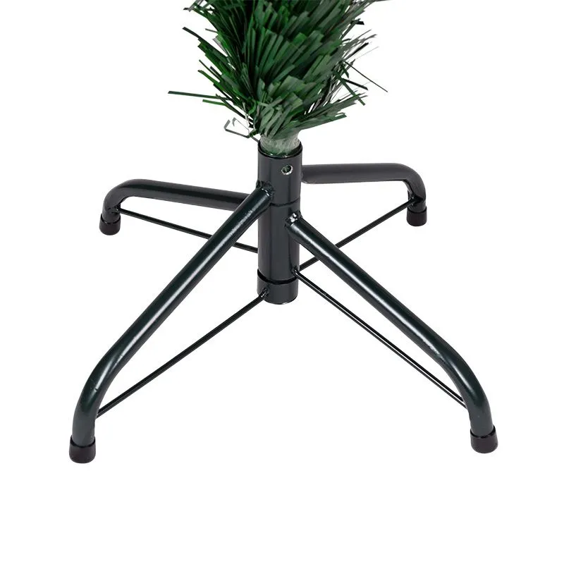 Новогодняя Ель с шишками 210 см фибро-оптика ТЕПЛЫЙ БЕЛЫЙ цвет - Фото 3