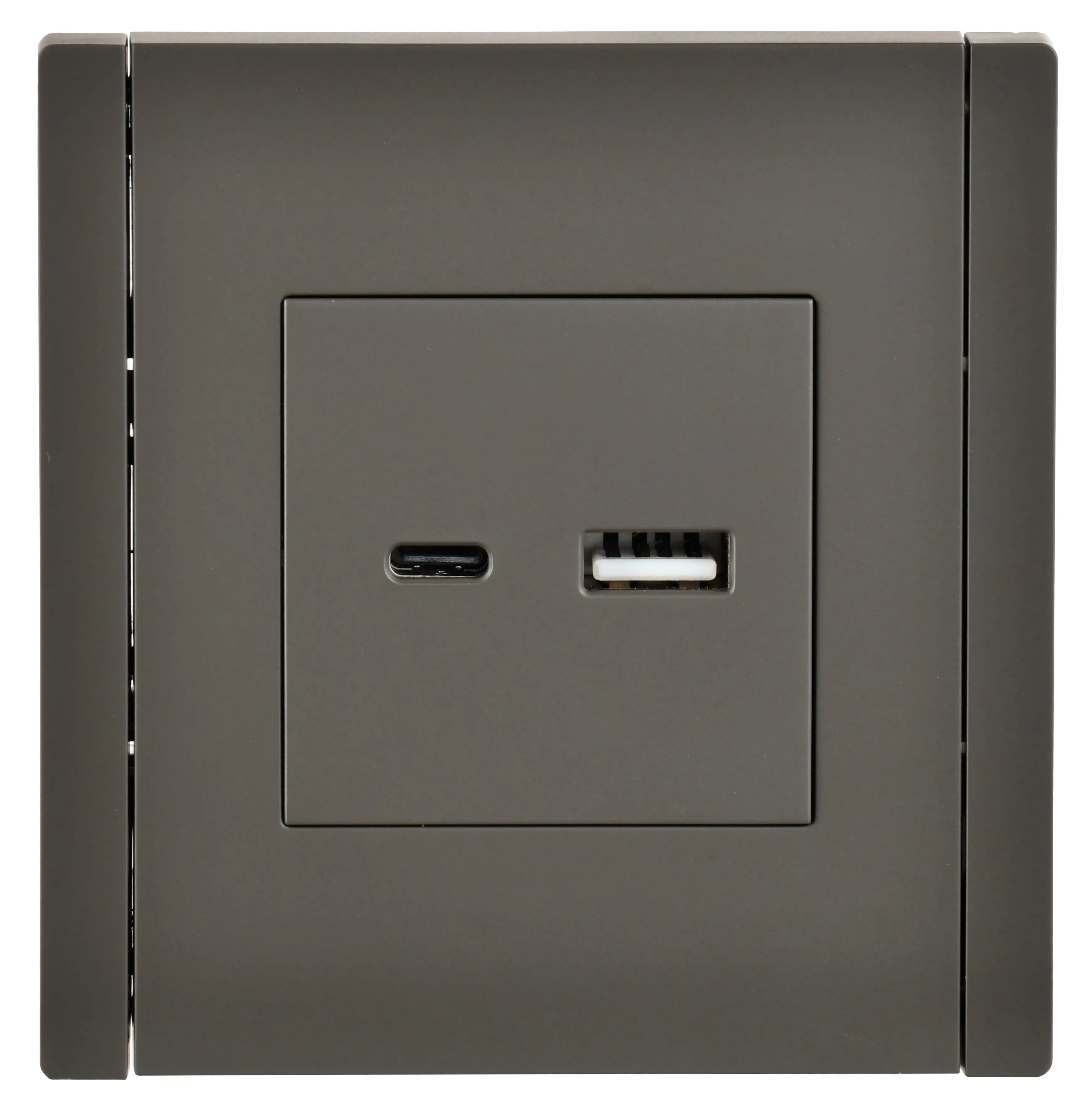FORTE&PIANO Розетка USB A+C 3,1А FP350 серый IEK для дома - Фото 2