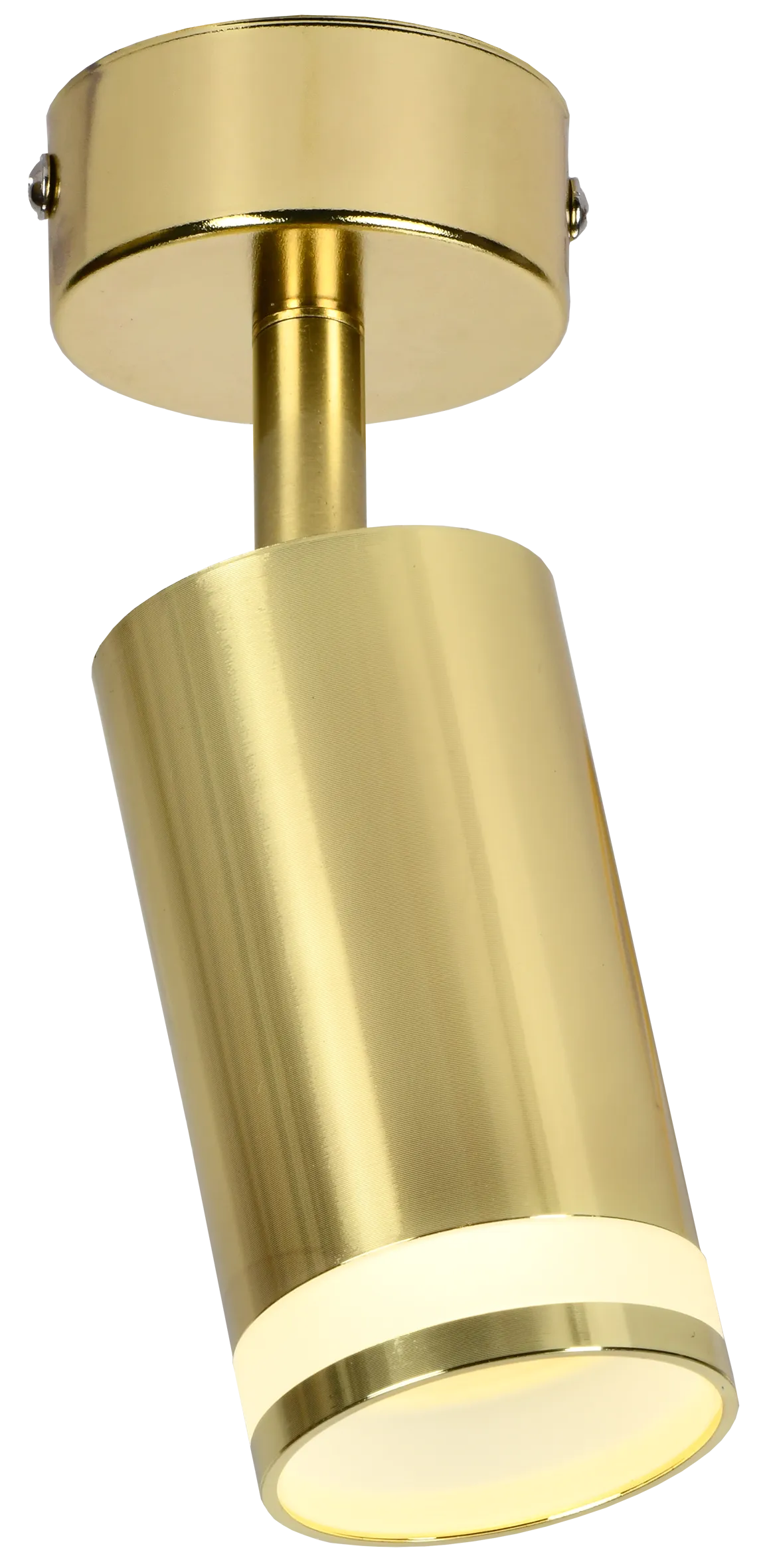 LIGHTING Светильник 4006 накладной настено-потолочный под лампу GU10 золото IEK - Фото 4
