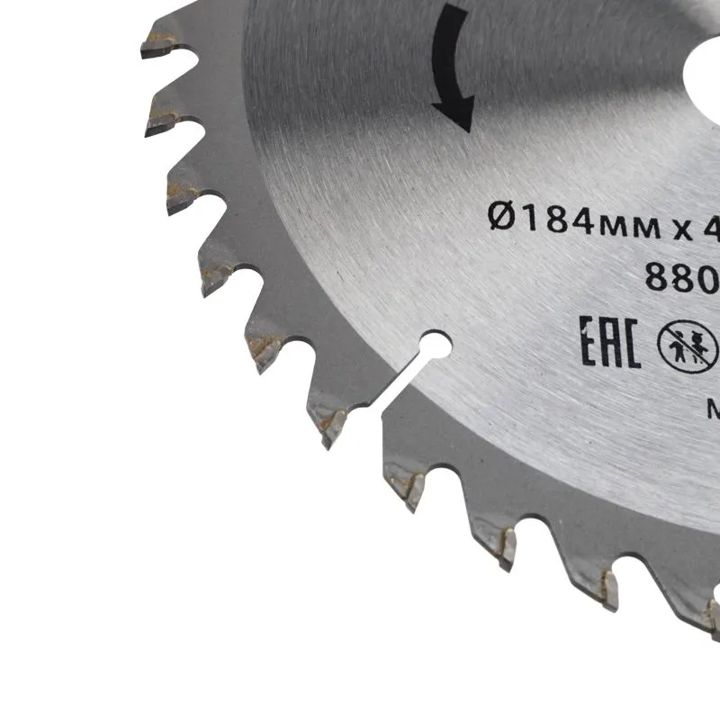 Диск пильный 184 мм х 40 зуб х 20/16 мм KRANZ - Фото 2