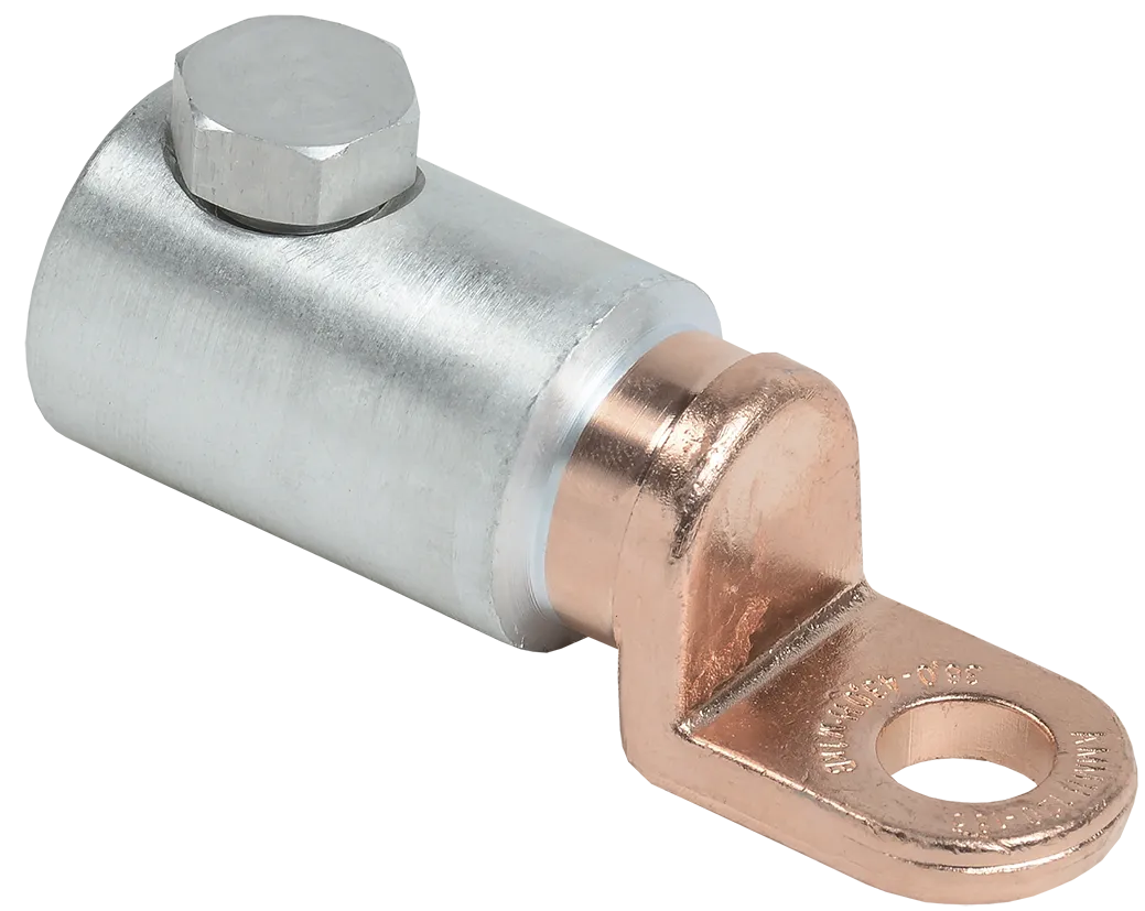 Медно-алюминиевый механический наконечник со срывными болтами АММН 120-185 до 1кВ IEK UZA-28-S120-S185-21