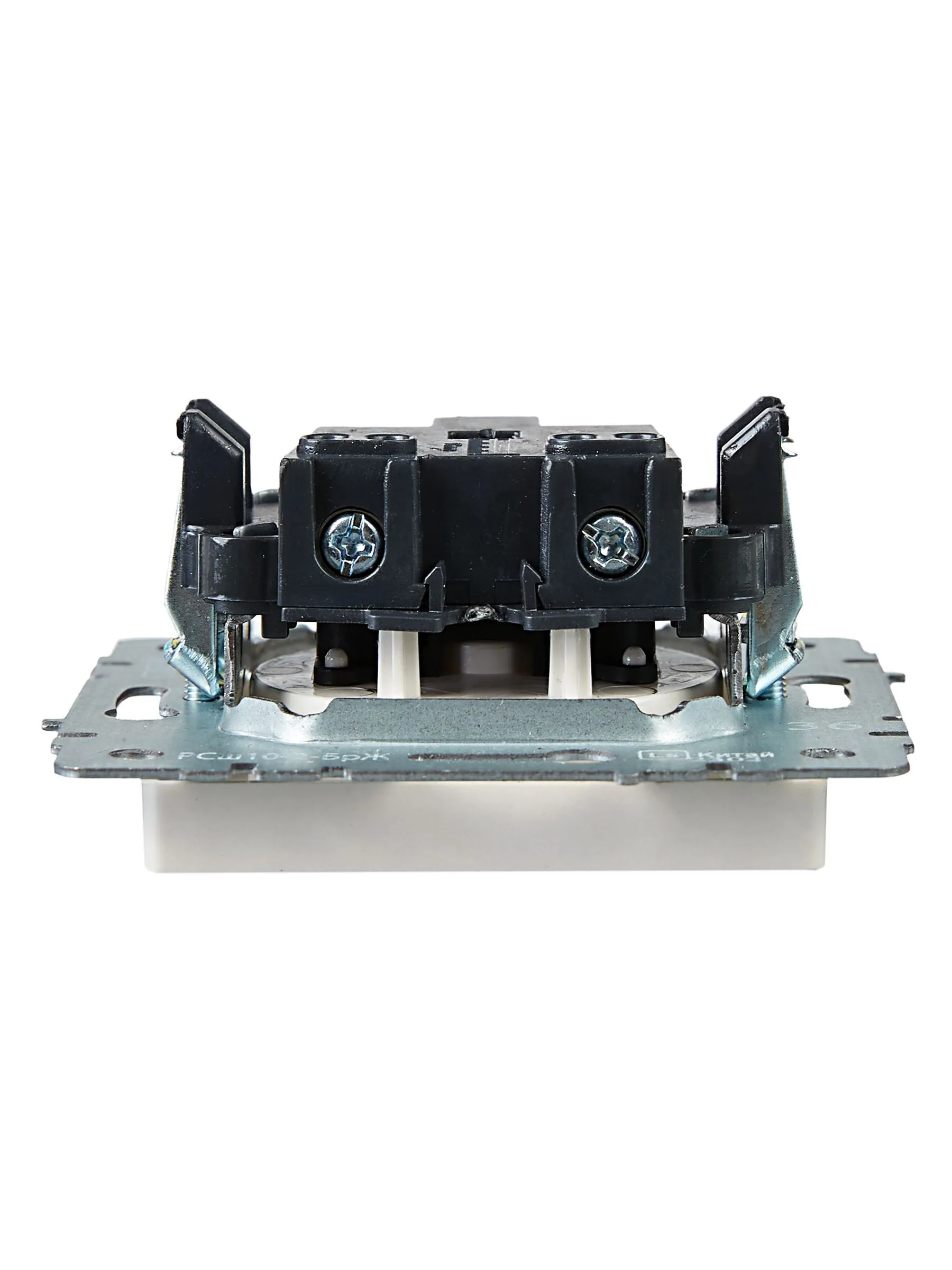 BRITE Розетка 1-местная без заземления с защитными шторками 10А РСш10-2-БрЖ жемчуг IEK - Фото 6