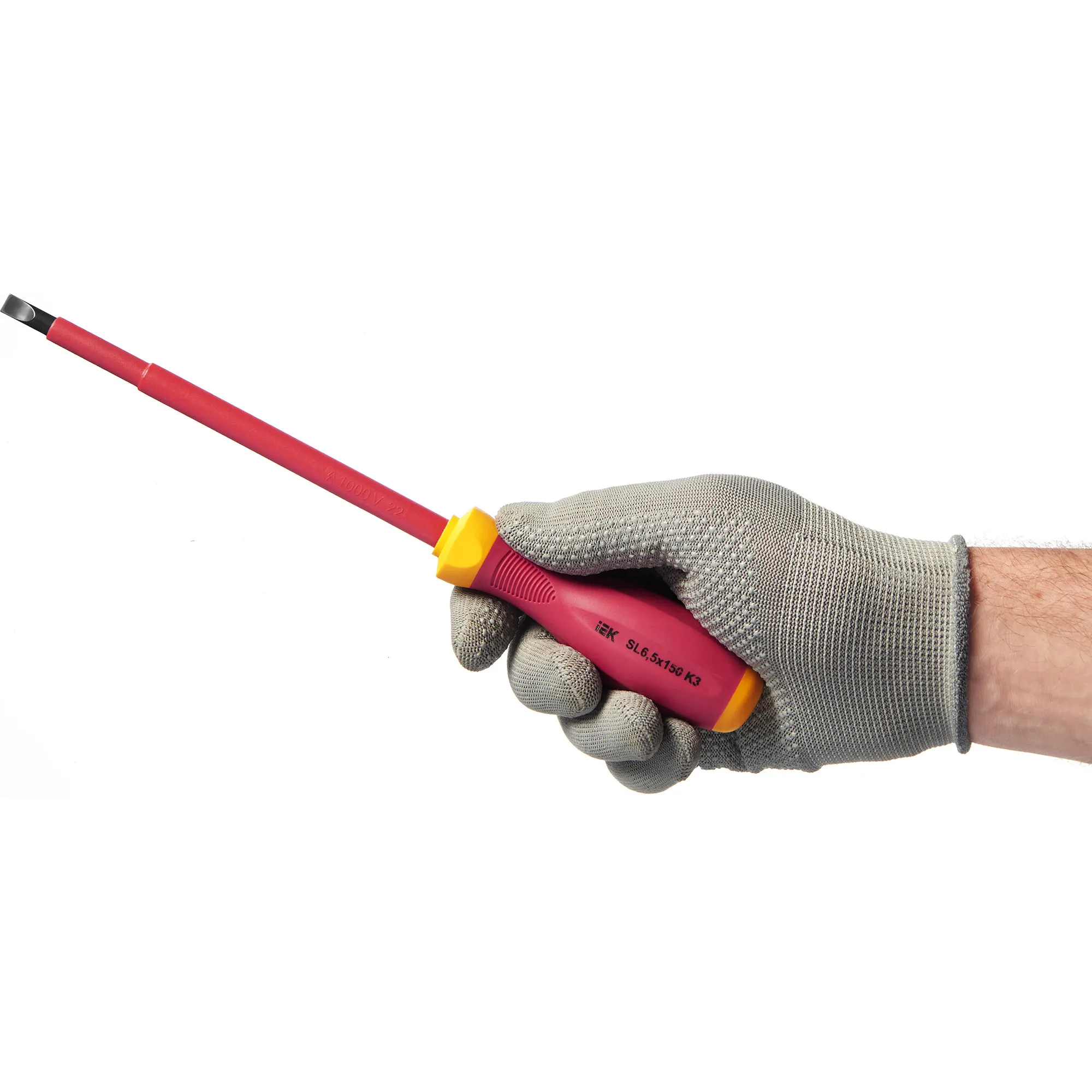 ARMA2L 3 Отвертка диэлектрическая SL6,5х150 K3 IEK - Фото 4
