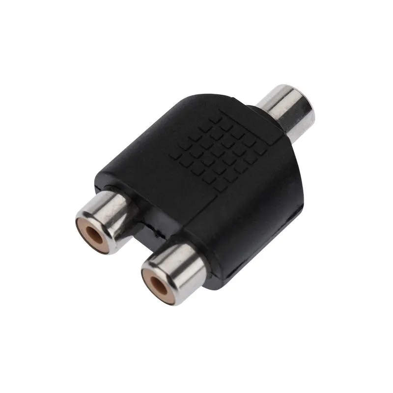 Переходник 1 гнездо RCA - 2 гнезда RCA REXANT - Фото 2