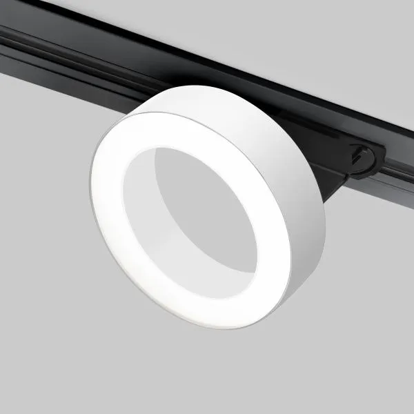 Светильник светодиодный трековый для однофазного шинопровода Spila белый 12W 4200K 85079/01 Elektros