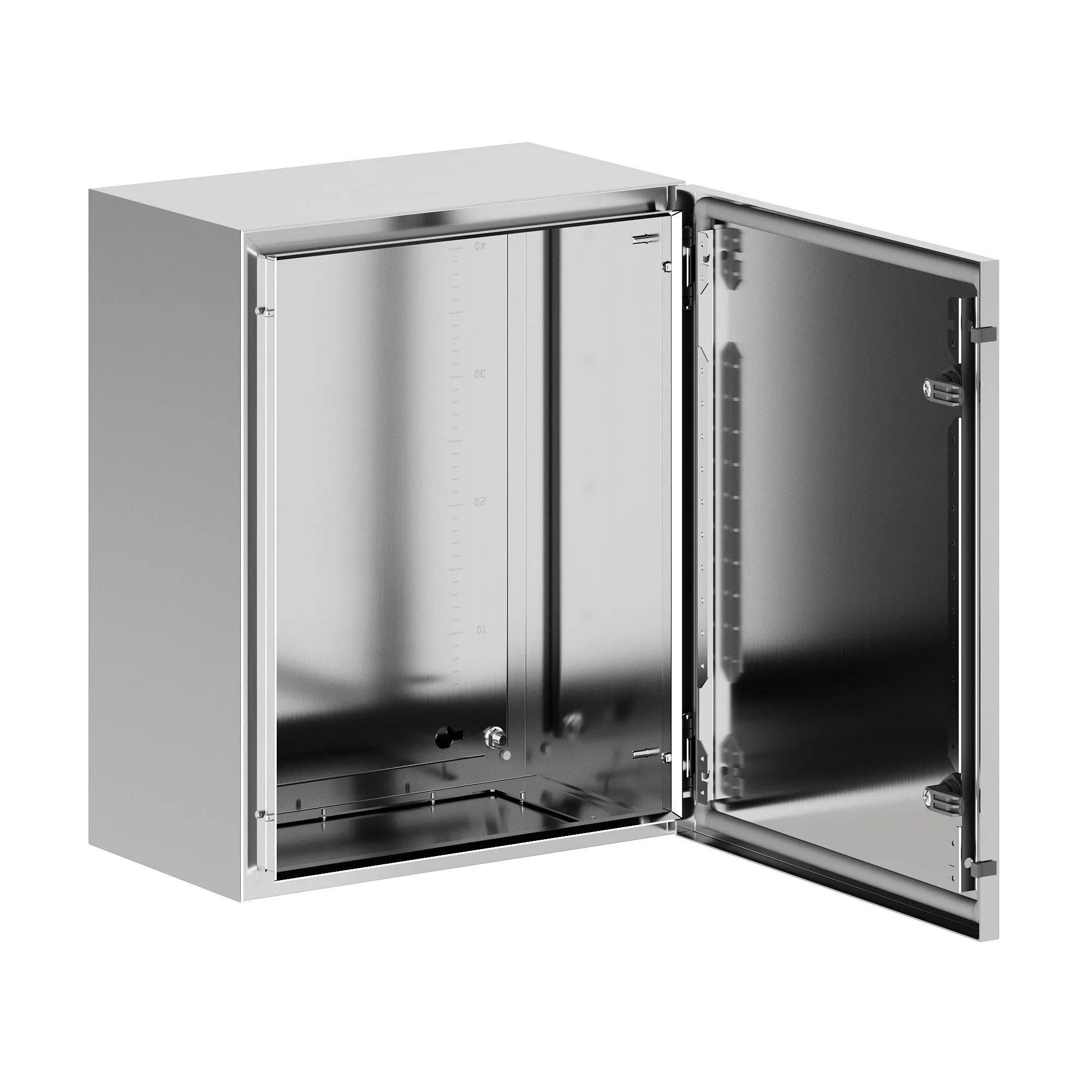 Корпус навесной STH с М/П из нержавеющей стали AISI304 500х400х250мм с фланцем DKC R5STH0549F-304 - Фото 2