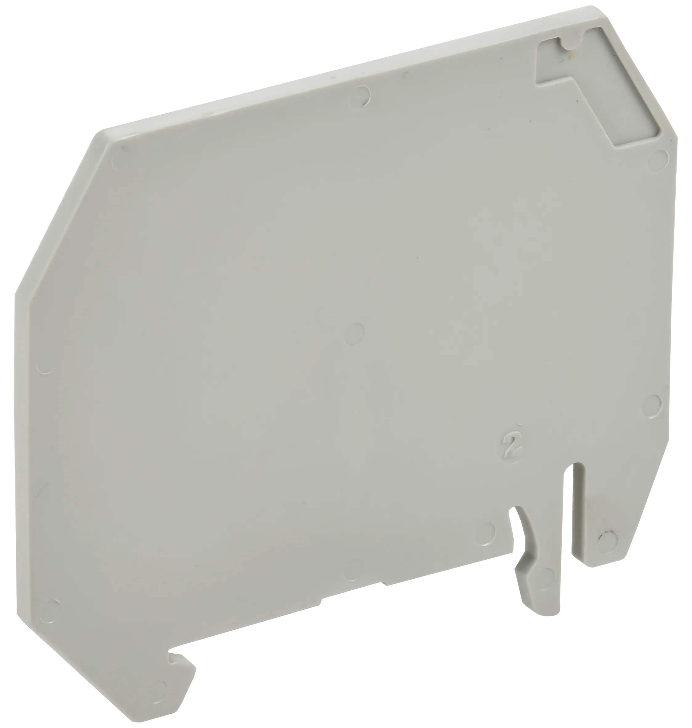 ARMAFIX Разделитель PPCY2.5/10 для колодок клеммных CY2.5-CY10 серый IEK - Фото 3