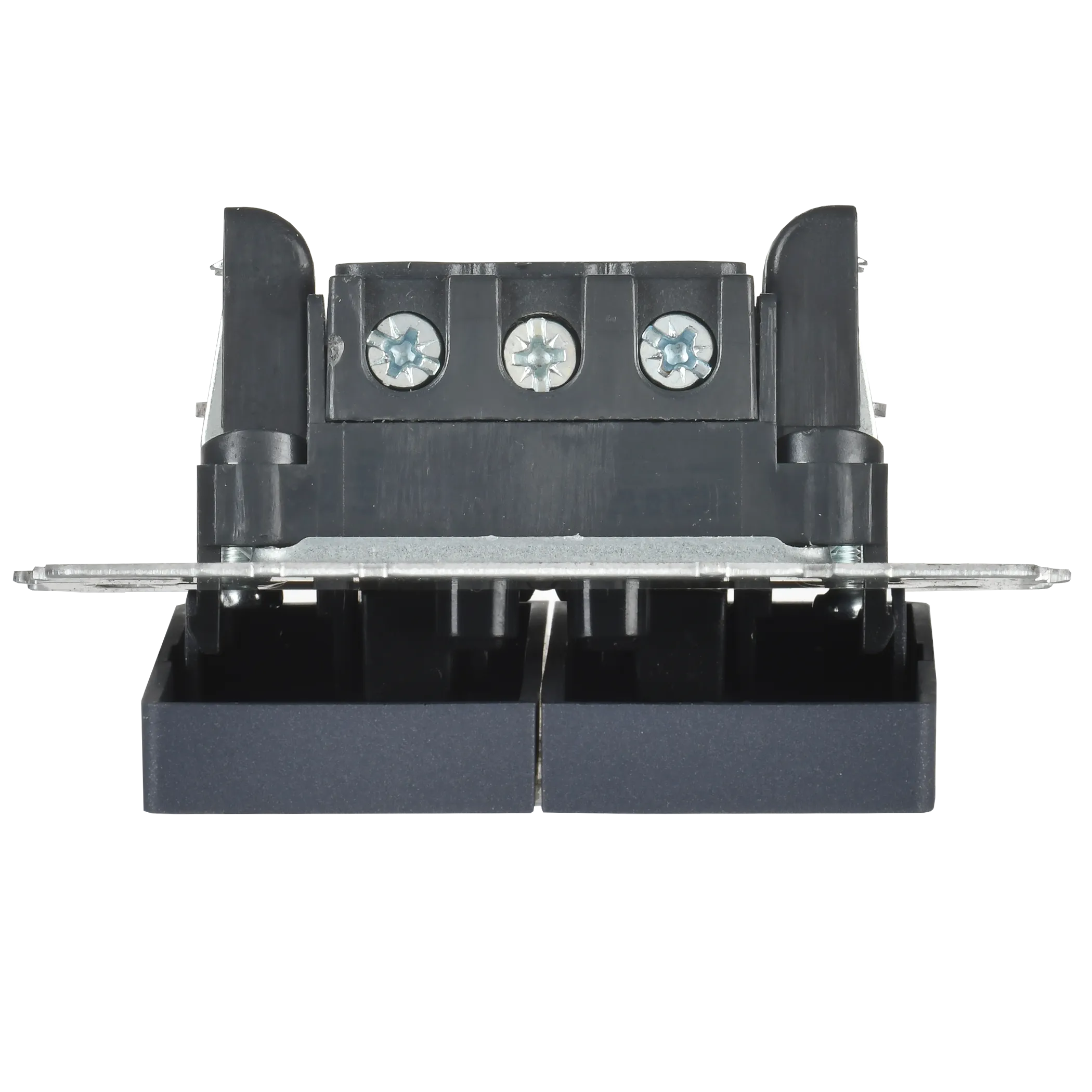 BRITE Выключатель 2-клавишный с индикацией для отелей 10А ВС10-2-9-БрМ маренго IEK - Фото 6