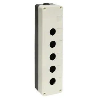 КП105 пластиковый 5 кнопок белый EKF