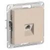 Розетка телефонная AtlasDesign RJ11 механизм песочн. SE ATN001281 1712779