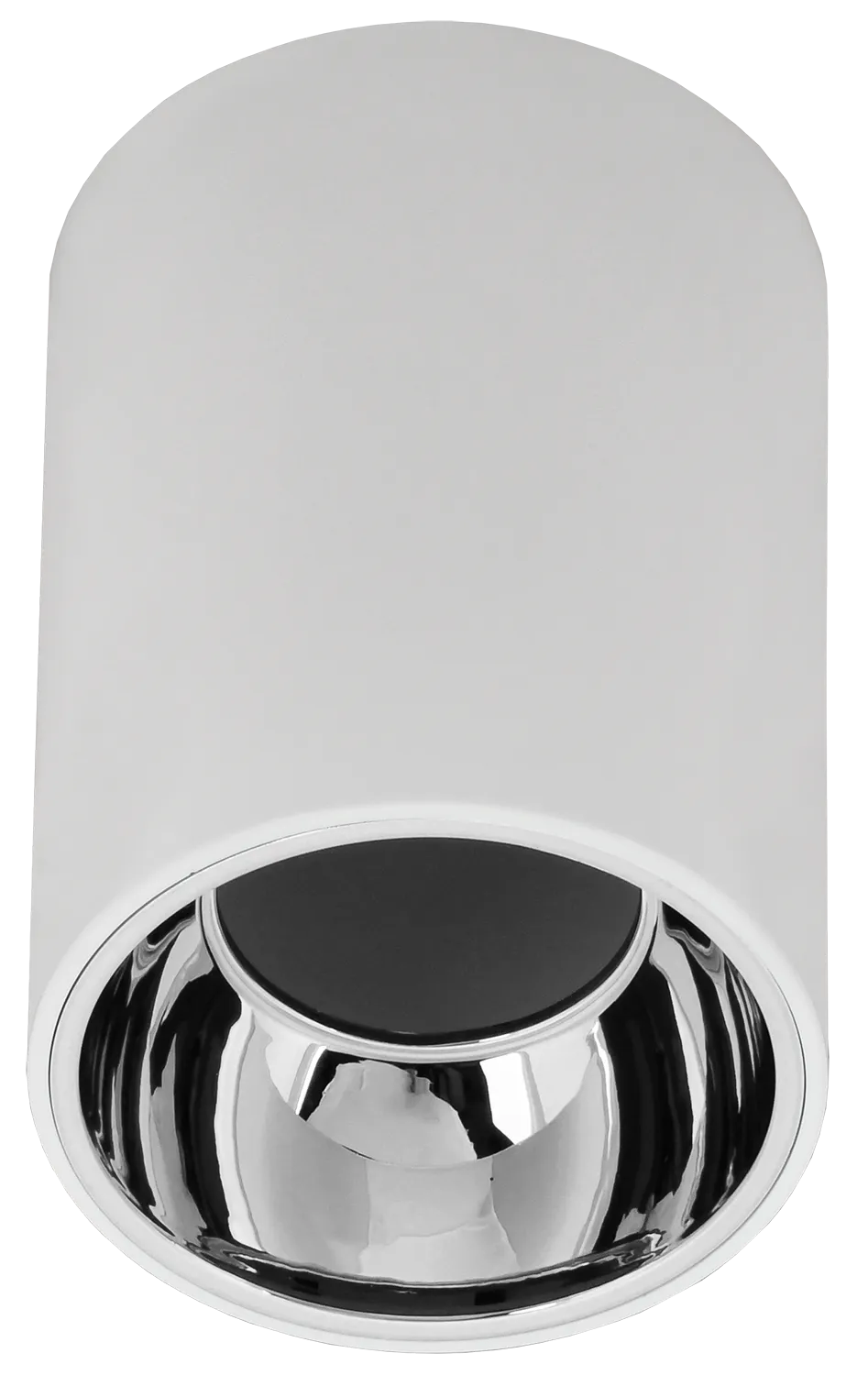 LIGHTING Светильник 4111 накладной потолочный под лампу GU10 белый/хром пластик IEK