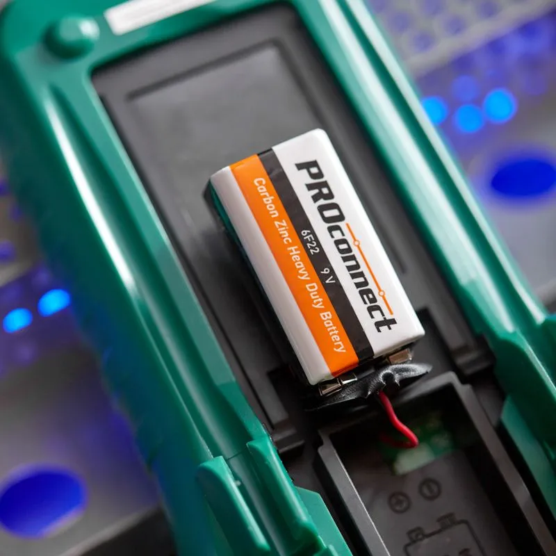 Батарейка солевая 6F22 «Крона» 9В, 1 шт, термопленка PROconnect - Фото 2