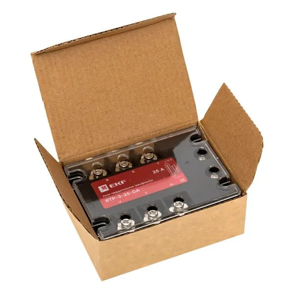 Реле твердотельное трехфазное RTP-25-DA EKF - Фото 2