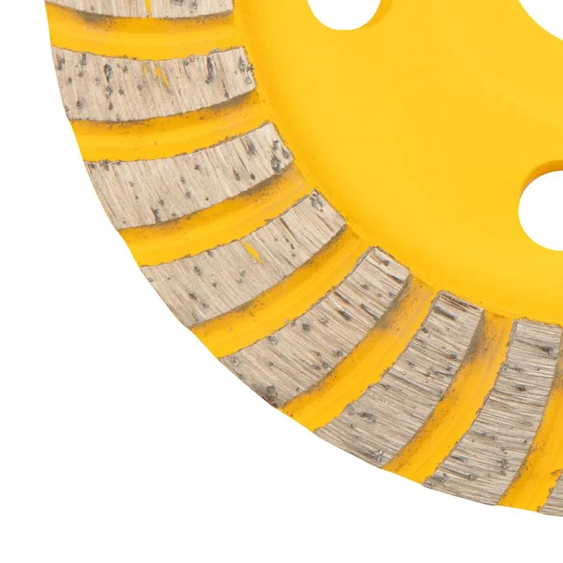 Чашка алмазная шлифовальная Turbo 125х22.2 мм Kranz - Фото 2