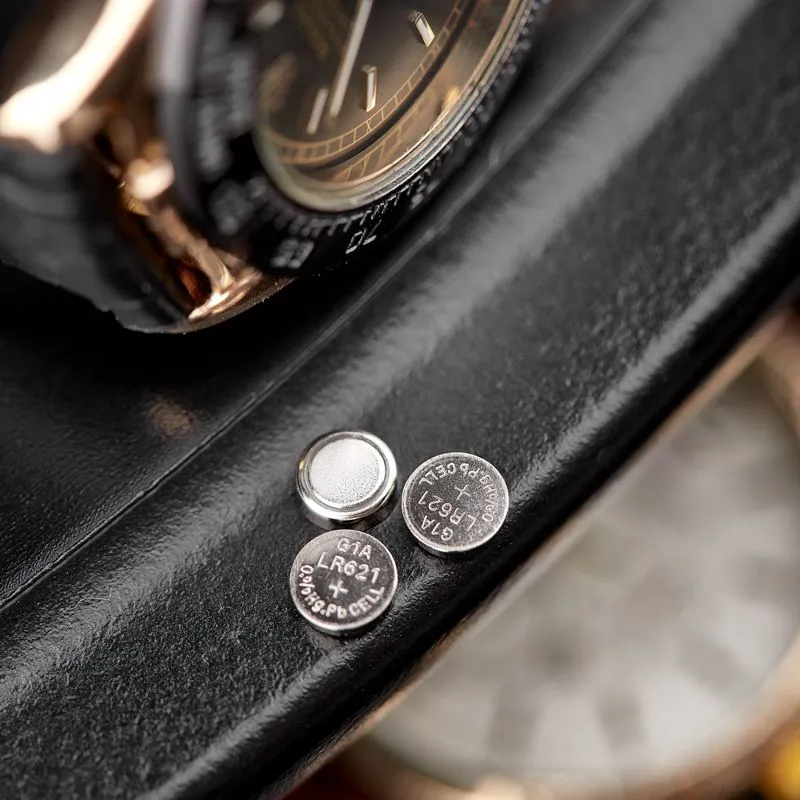 Батарейка часовая LR60, 1,5В, 10 шт (AG1, LR621, G1, 164, GP64A, 364, SR621W) блистер REXANT - Фото 4