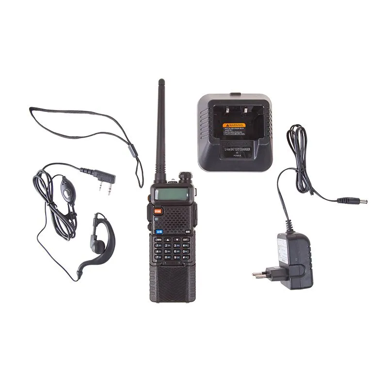 Портативная радиостанция BAOFENG UV-5R (136-174/400-480 МГц)/128 кан./ 5 Вт/BL-5/3800 мАч - Фото 5