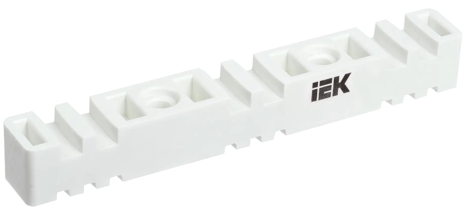 Изолятор шинный плоский ИШП 3P для шин 5мм и 10мм 270мм IEK
