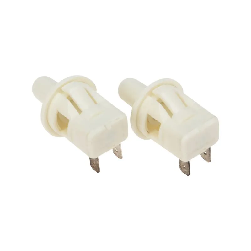 Выключатель-кнопка 250V 2.5А (2с) ON-(OFF) Б/Фикс белый (PBS-19С) (мебельная) REXANT - Фото 4