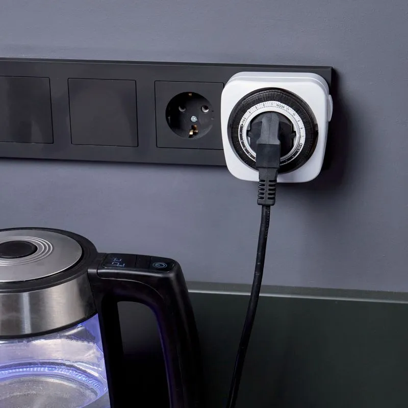 Розетка с механическим таймером суточный 15мин/24ч 96 ON/OFF REXANT RX - 28 - Фото 3