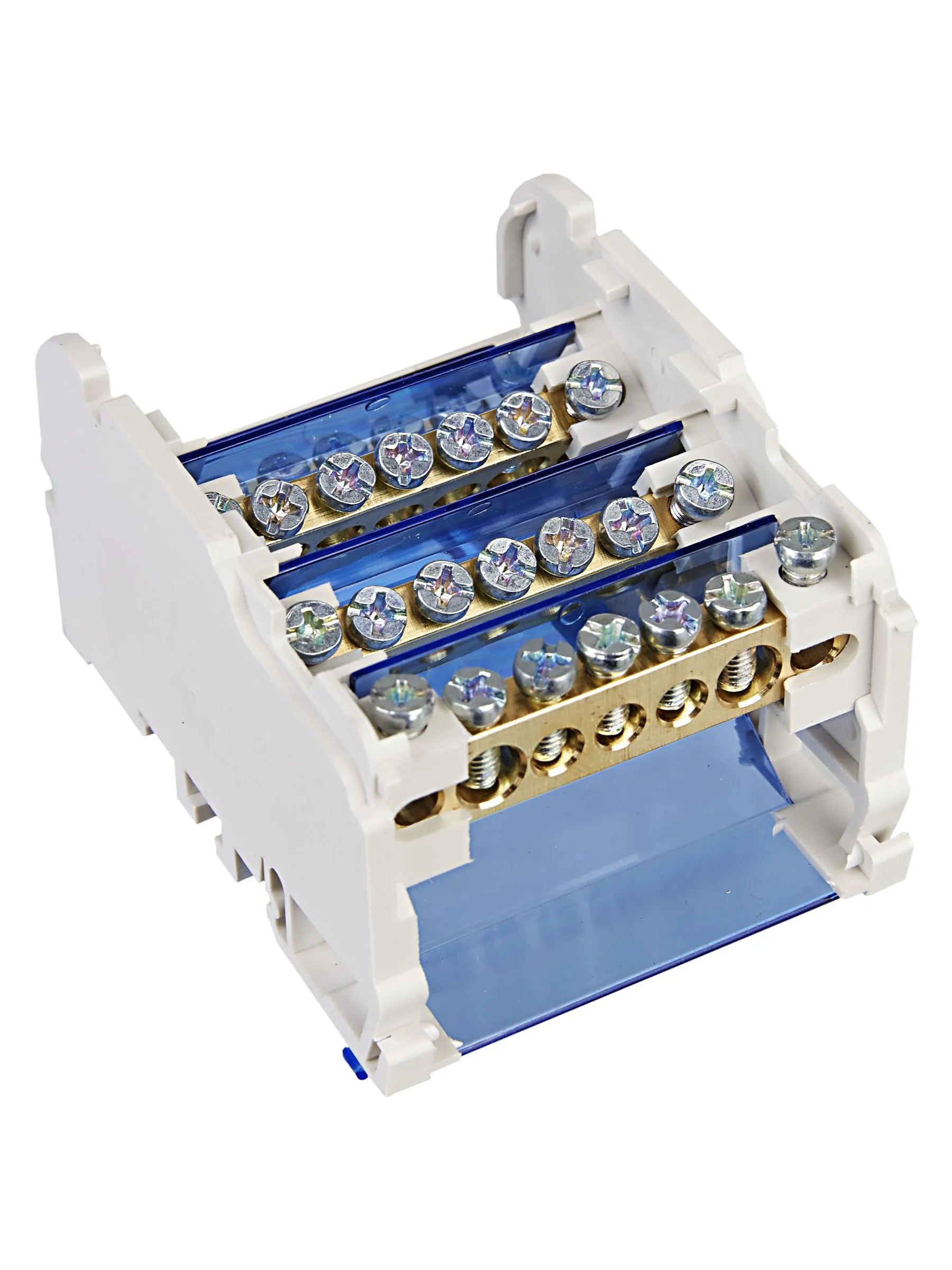 Шины на DIN-рейку в корпусе (кросс-модуль) ШНК 4х7 3L+PEN IEK - Фото 6