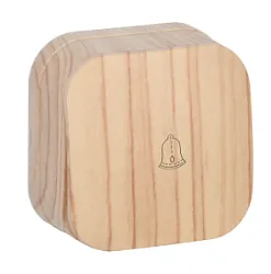 GLORY Выключатель 1-клавишный для открытой установки самовозвратный 10А ВСс20-1-0-ХС сосна IEK 